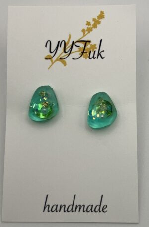 Emerald Sparkle / ピアス / Ls 097 Yuu Yuu Fukuoka handmade Shop