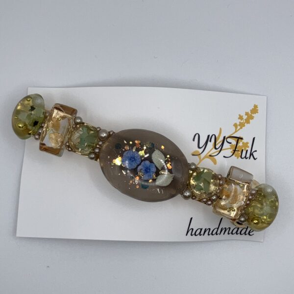 コンビネーションVol.3 / バレッタ / L‘s 004 YOU & YUU Fukuoka Handmade Accessories Shop