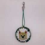 わんちゃん刺繍 / ストラップ / Tuesday 010 YOU & YUU Fukuoka Handmade Accessories Shop