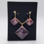 birthstone Set Vol.1 / イヤリング＆ネックレス / Hitomi 022 YOU & YUU Fukuoka Handmade Accessories Shop