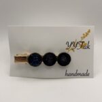 星座シリーズNo.5【蟹座】 / ヘアクリップ / Hitomi 005 OU & YUU Fukuoka Handmade Accessories Shop