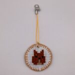 わんちゃん 刺繍 / ストラップ / Tuesday 061 YOU & YUU Fukuoka Handmade Accessories Shop