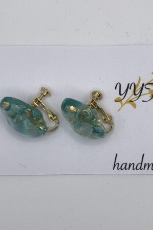 Aquamarine / イヤリング / L's 063 YOU & YUU Fukuoka Handmade Accessories Shop