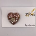 ハートフルVol.12 / レジンブローチ / sinobu 064 YOU & YUU Fukuoka Handmade Accessories Shop