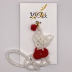キツネ結びVol2 / 水引キーホルダー / Fumito 012 YOU & YUU Fukuoka Handmade Accessories Shop