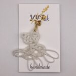 寝子の夢 / 水引キーホルダー / Fumito 014 YOU & YUU Fukuoka Handmade Accessories Shop