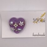 ハートフルVol.15 / レジンブローチ / sinobu 073 YOU & YUU Fukuoka Handmade Accessories Shop