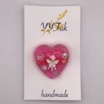 ハートフルVol.20 / レジンブローチ / sinobu 083 YOU & YUU Fukuoka Handmade Accessories Shop