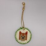 わんちゃん刺繍 / ストラップ / Tuesday 016 YOU & YUU Fukuoka Handmade Accessories Shop