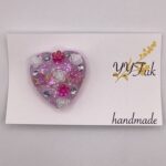 ハートフルVol.22 / レジンブローチ / sinobu　106 YOU & YUU Fukuoka Handmade Accessories Shop