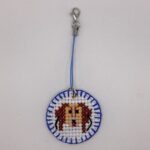 わんちゃん刺繍 / ストラップ / Tuesday 037 YOU & YUU Fukuoka Handmade Accessories Shop