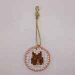 わんちゃん刺繍 / ストラップ / Tuesday 072 YOU & YUU Fukuoka Handmade Accessories Shop