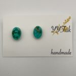 シンプルクリアグリーン / レジンピアス / L's 112 YOU & YUU Fukuoka Handmade Accessories Shop