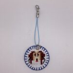 わんちゃん刺繍 / ストラップ / Tuesday 082 YOU & YUU Fukuoka Handmade Accessories Shop