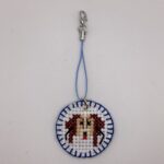 わんちゃん刺繍 / ストラップ / Tuesday 083 YOU & YUU Fukuoka Handmade Accessories Shop
