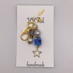 POP☆BLUE / レジンキーホルダー / L's 209 YOU & YUU Fukuoka Handmade Accessories Shop