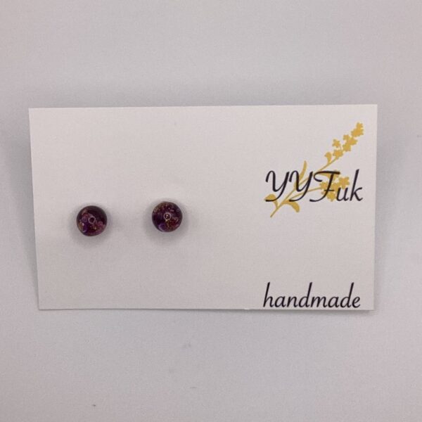 Sweet Grape / レジンピアス / L's 210 YOU & YUU Fukuoka Handmade Accessories Shop