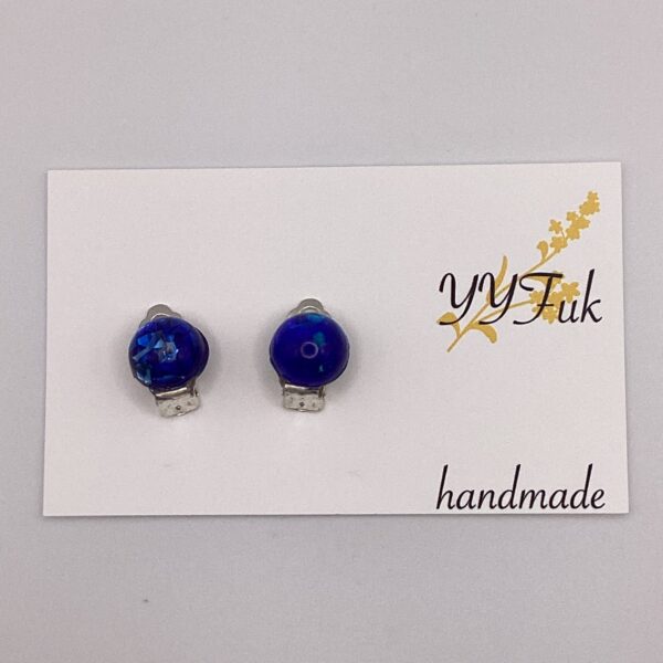 Sweet Blueberry / レジンイヤリング / L's 223 YOU & YUU Fukuoka Handmade Accessories Shop