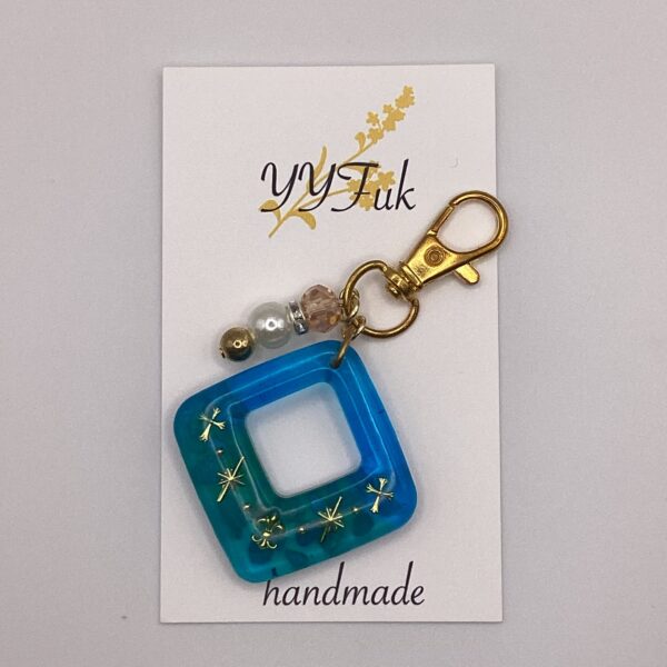 Light of Blue / レジンキーホルダー / L's 230 YOU & YUU Fukuoka Handmade Accessories Shop