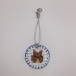 わんちゃん刺繍 / ストラップ / Tuesday 121 YOU & YUU Fukuoka Handmade Accessories Shop