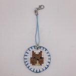 わんちゃん刺繍 / ストラップ / Tuesday 124 YOU & YUU Fukuoka Handmade Accessories Shop