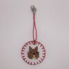 わんちゃん刺繍 / ストラップ / Tuesday 131 YOU & YUU Fukuoka Handmade Accessories Shop