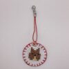 わんちゃん刺繍 / ストラップ / Tuesday 132 YOU & YUU Fukuoka Handmade Accessories Shop