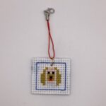 わんちゃん刺繍 / ストラップ / Tuesday 139 YOU & YUU Fukuoka Handmade Accessories Shop