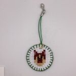 わんちゃん刺繍 / ストラップ / Tuesday 152 YOU & YUU Fukuoka Handmade Accessories Shop
