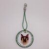 わんちゃん刺繡 / ストラップ / Tuesday 153 YOU & YUU Fukuoka Handmade Accessories Shop