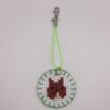 わんちゃん刺繍 / ストラップ / Tuesday 157 YOU & YUU Fukuoka Handmade Accessories Shop