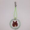 わんちゃん刺繍 / ストラップ / Tuesday 158 YOU & YUU Fukuoka Handmade Accessories Shop