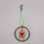 わんちゃん刺繍 / ストラップ / Tuesday 176 YOU & YUU Fukuoka Handmade Accessories Shop