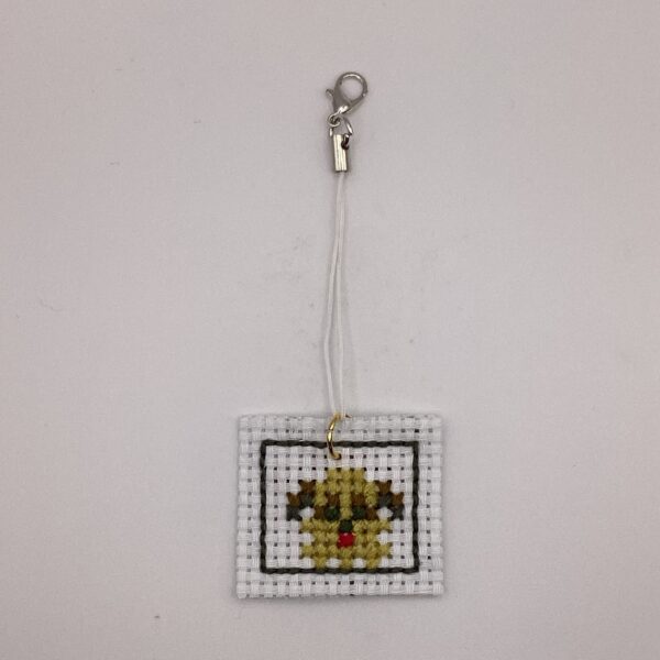 わんちゃん刺繍 / ストラップ / Tuesday 210 YOU & YUU Fukuoka Handmade Accessories Shop