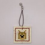 わんちゃん刺繍 / ストラップ / Tuesday 212 YOU & YUU Fukuoka Handmade Accessories Shop