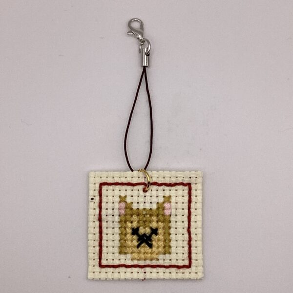 わんちゃん刺繍 / ストラップ / Tuesday 212 YOU & YUU Fukuoka Handmade Accessories Shop