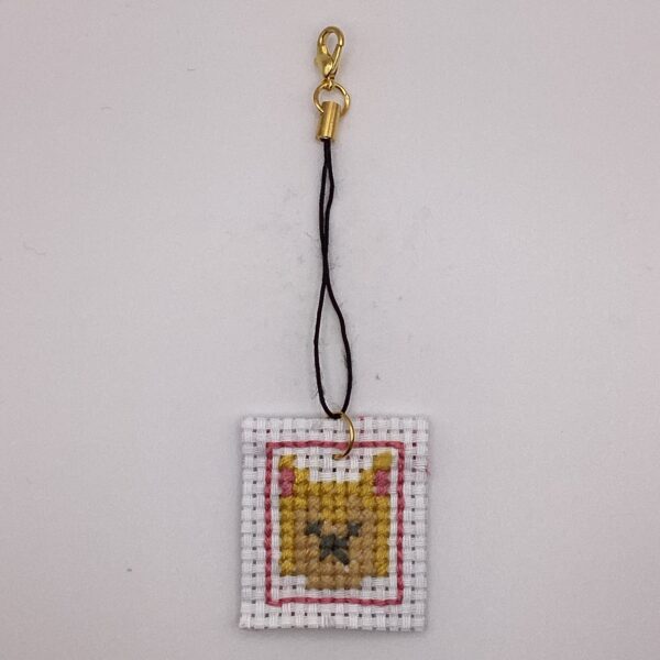わんちゃん刺繡 / ストラップ / Tuesday 216 YOU & YUU Fukuoka Handmade Accessories Shop