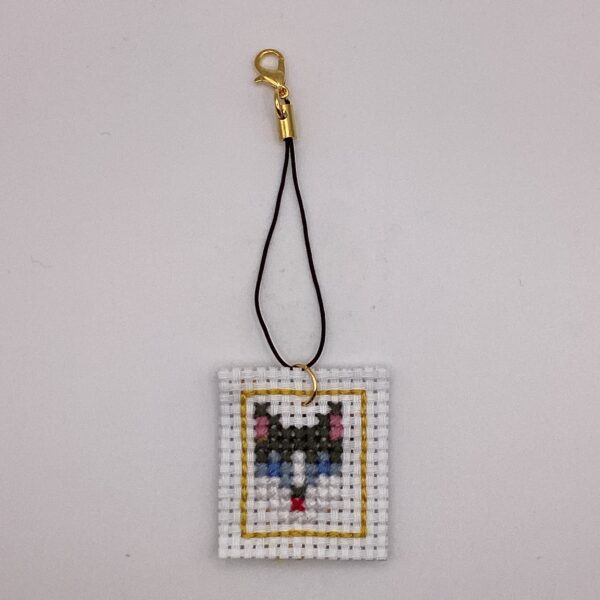わんちゃん刺繡 / ストラップ / Tuesday 219 YOU & YUU Fukuoka Handmade Accessories Shop