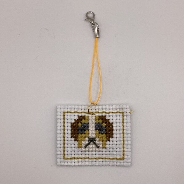わんちゃん刺繡 / ストラップ / Tuesday 222 YOU & YUU Fukuoka Handmade Accessories Shop