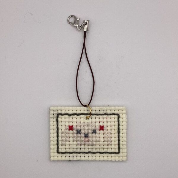 わんちゃん刺繡 / ストラップ / Tuesday 224 YOU & YUU Fukuoka Handmade Accessories Shop