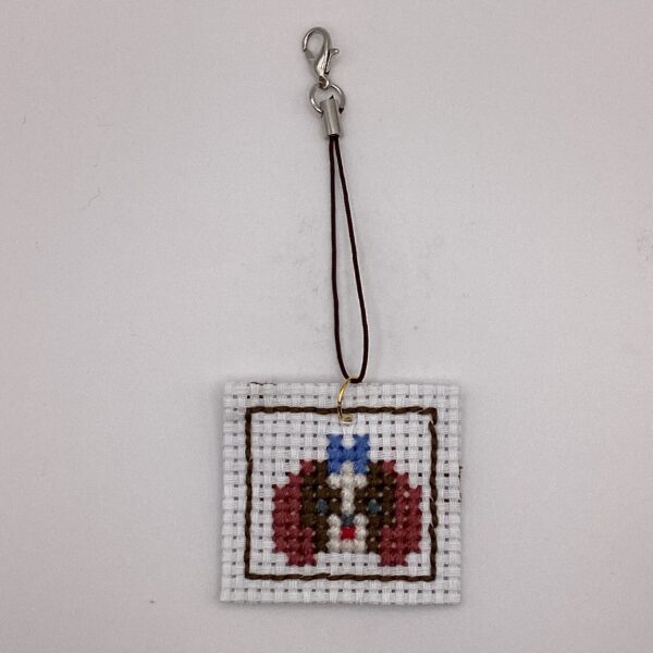 わんちゃん刺繡 / ストラップ / Tuesday 228 YOU & YUU Fukuoka Handmade Accessories Shop