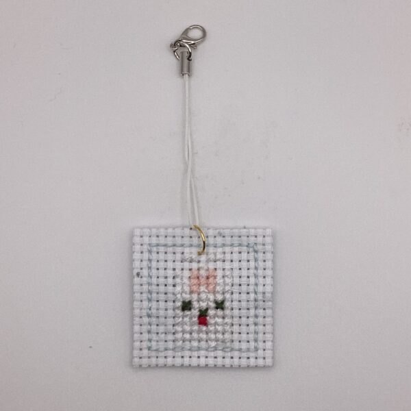 わんちゃん刺繡 / ストラップ / Tuesday 229 YOU & YUU Fukuoka Handmade Accessories Shop
