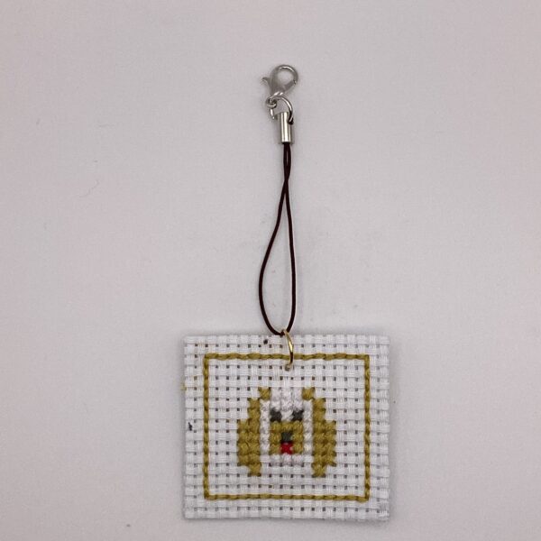 わんちゃん刺繡 / ストラップ / Tuesday 231 YOU & YUU Fukuoka Handmade Accessories Shop