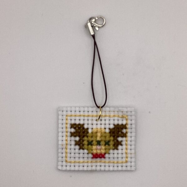 わんちゃん刺繡 / ストラップ / Tuesday 238 YOU & YUU Fukuoka Handmade Accessories Shop