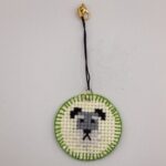 わんちゃん刺繡 / ストラップ / Tuesday 239 YOU & YUU Fukuoka Handmade Accessories Shop