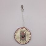 わんちゃん刺繡 / ストラップ / Tuesday 244 YOU & YUU Fukuoka Handmade Accessories Shop