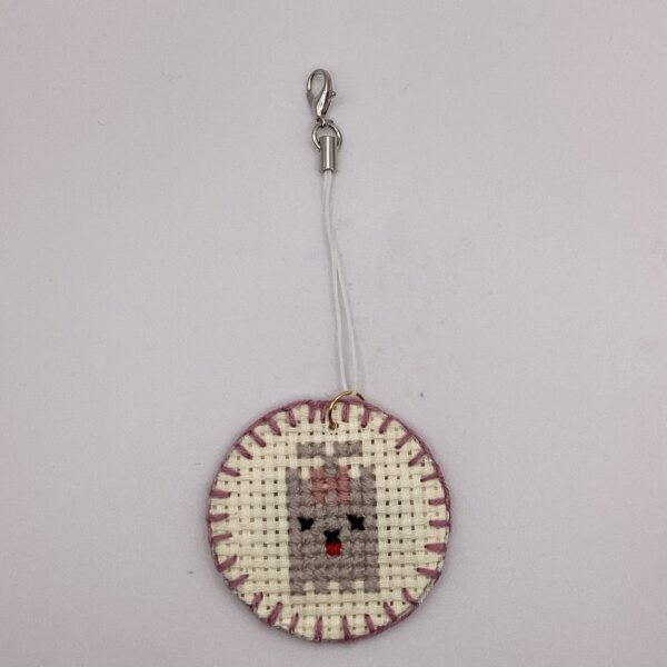 わんちゃん刺繡 / ストラップ / Tuesday 244 YOU & YUU Fukuoka Handmade Accessories Shop