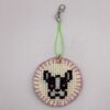 わんちゃん刺繡 / ストラップ / Tuesday 246 YOU & YUU Fukuoka Handmade Accessories Shop