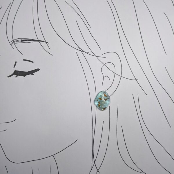 Aquamarine / イヤリング / L's 063 - 画像 (5)