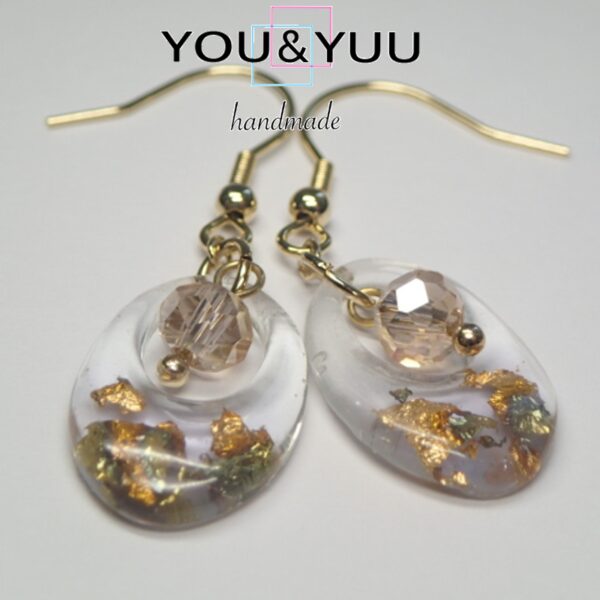 金の華やぎ / ピアス / L‘s 035 - 画像 (4)